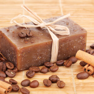 Natural Coffee Cinnamon Soap Bar – Handmade Exfoliating Soap for Body & Hands